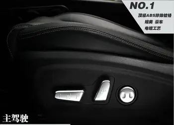 ABS Chrome Matte Interior Chair Seat Button Adjustment Cover Internal Switch Cover Trim 5pcs/set For KIA Sportage 2016 2017
ABS Chrome Matte Interior Chair Seat Button Adjustment Cover Internal Switch Cover Trim 5pcs/set For KIA Sportage 2016 2017
