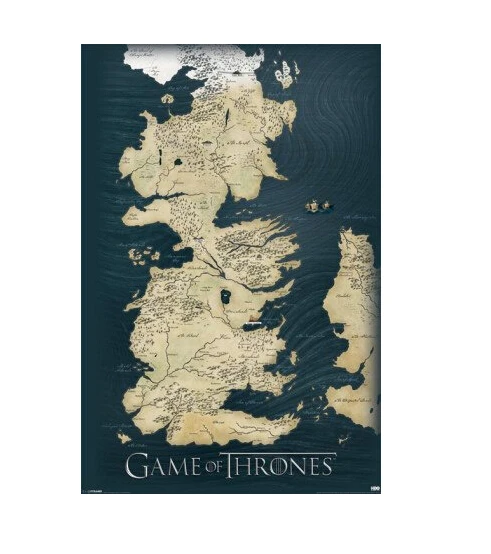 Game of Thrones Map Custom Wall Paper HD Pictures and Printings Hot posters Wall Sticker office home decor U1-607
Game of Thrones Map Custom Wall Paper HD Pictures and Printings Hot posters Wall Sticker office home decor U1-607