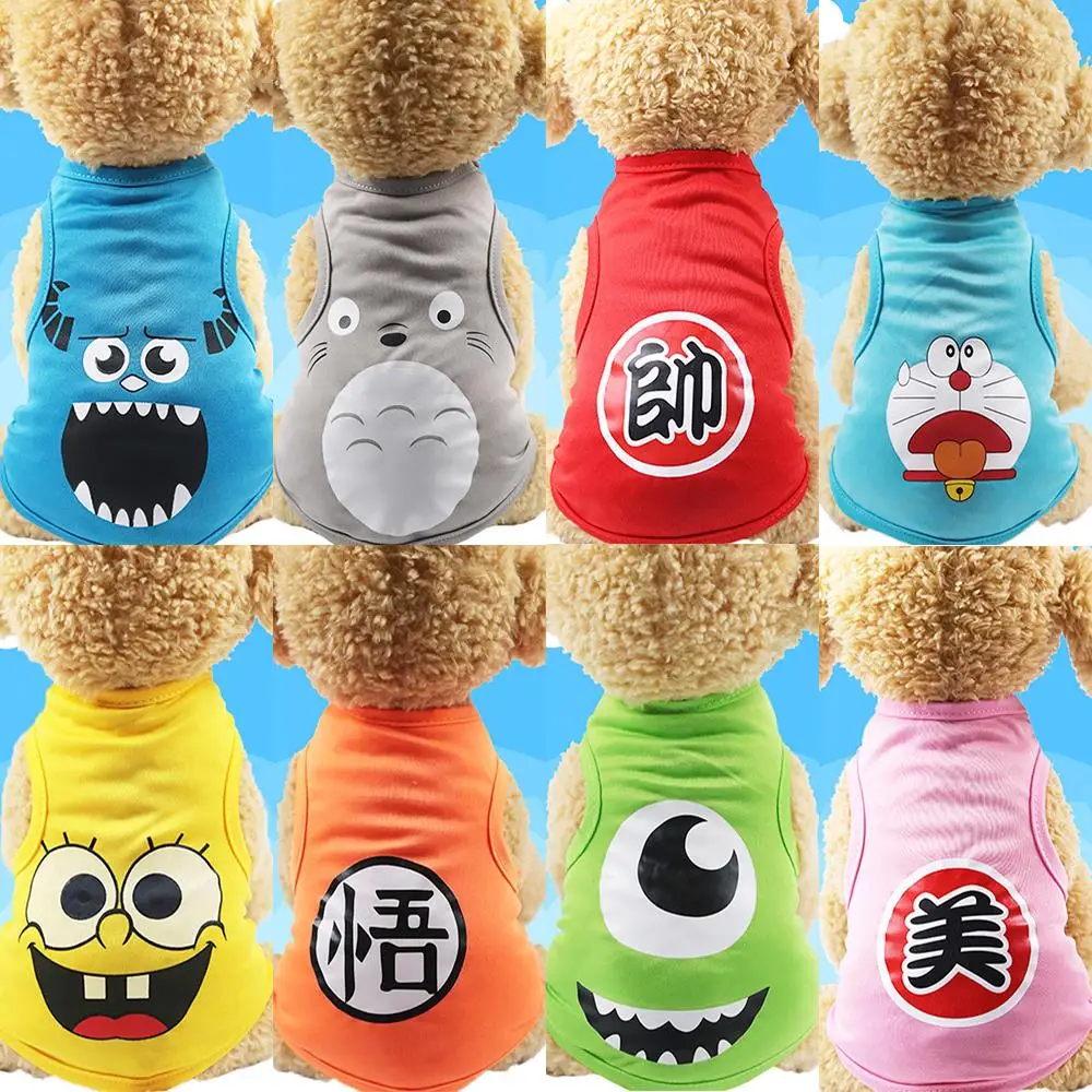 Dog Clothes Spring Summer Cartoon Style Pet Dog Cat Shirt Cute Yorkshire Terrier T-Shirt Breathable Pet Vest
Dog Clothes Spring Summer Cartoon Style Pet Dog Cat Shirt Cute Yorkshire Terrier T-Shirt Breathable Pet Vest