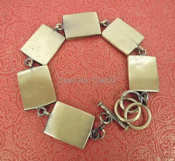 15x20mm Bracelet Base Antique Bronze tone Blank Rectangle Smooth Strong Bezel Trays Cameo Cabochons Bracelets Settings DIY Bulk
15x20mm Bracelet Base Antique Bronze tone Blank Rectangle Smooth Strong Bezel Trays Cameo Cabochons Bracelets Settings DIY Bulk