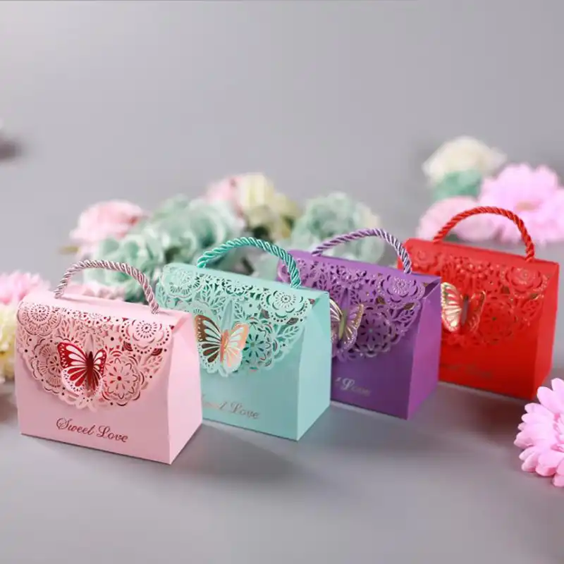 christmas supplies wedding candy box tote paper gift bags