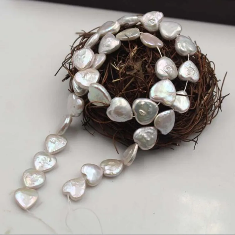 Promotion 12MM 10Pcs Flat Heart Baroque 100% AA Natural Freshwater Pearl Strand Ear Beads Jewellery Bead
Promotion 12MM 10Pcs Flat Heart Baroque 100% AA Natural Freshwater Pearl Strand Ear Beads Jewellery Bead