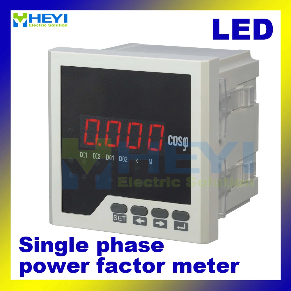 Single phase digital power factor meter COS power factor indicator COS meter LED HY-H
Single phase digital power factor meter COS power factor indicator COS meter LED HY-H