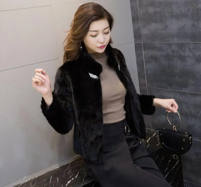 2019 New Real natural genuine mink fur coat women fashion jacket lady outwear overcoat custom any size free shipping JN589
2019 New Real natural genuine mink fur coat women fashion jacket lady outwear overcoat custom any size free shipping JN589
