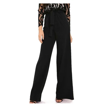 Women Autumn Spring Elegant OL High Waist Ruffle Straight Pants Casual Pants Party Loose Trousers Female
Women Autumn Spring Elegant OL High Waist Ruffle Straight Pants Casual Pants Party Loose Trousers Female