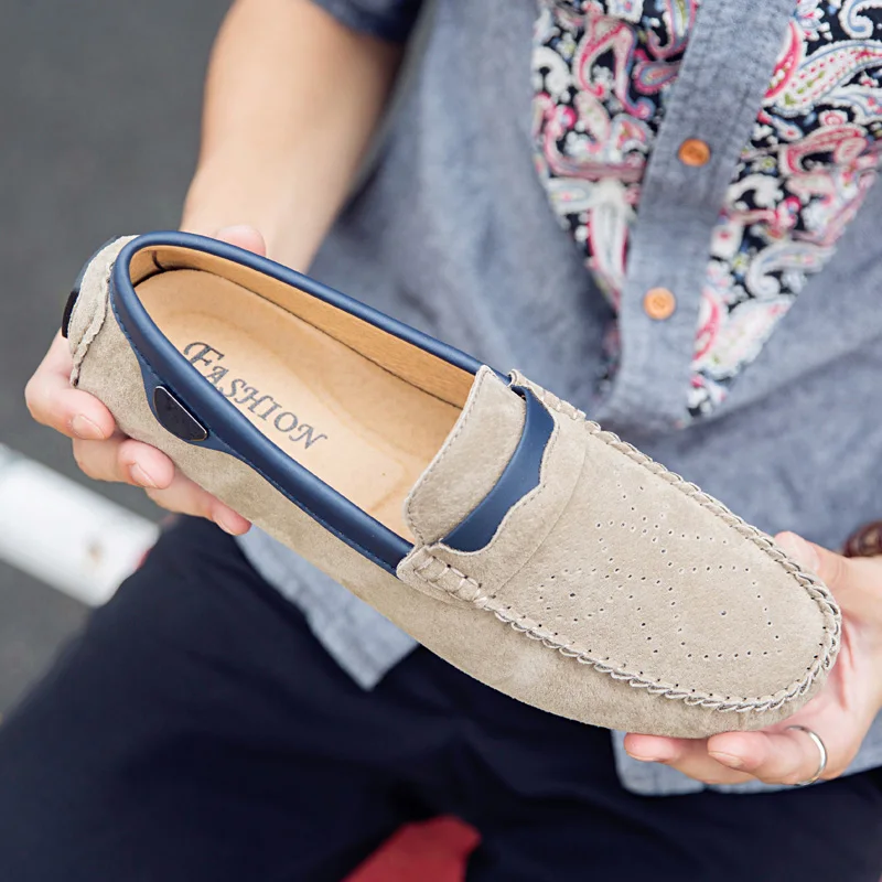 Hot Sale Brand Fashion Summer Style Soft Moccasins Men Loafers High Quality Genuine Leather Shoes Men Flats Driving Shoes C4
Hot Sale Brand Fashion Summer Style Soft Moccasins Men Loafers High Quality Genuine Leather Shoes Men Flats Driving Shoes C4