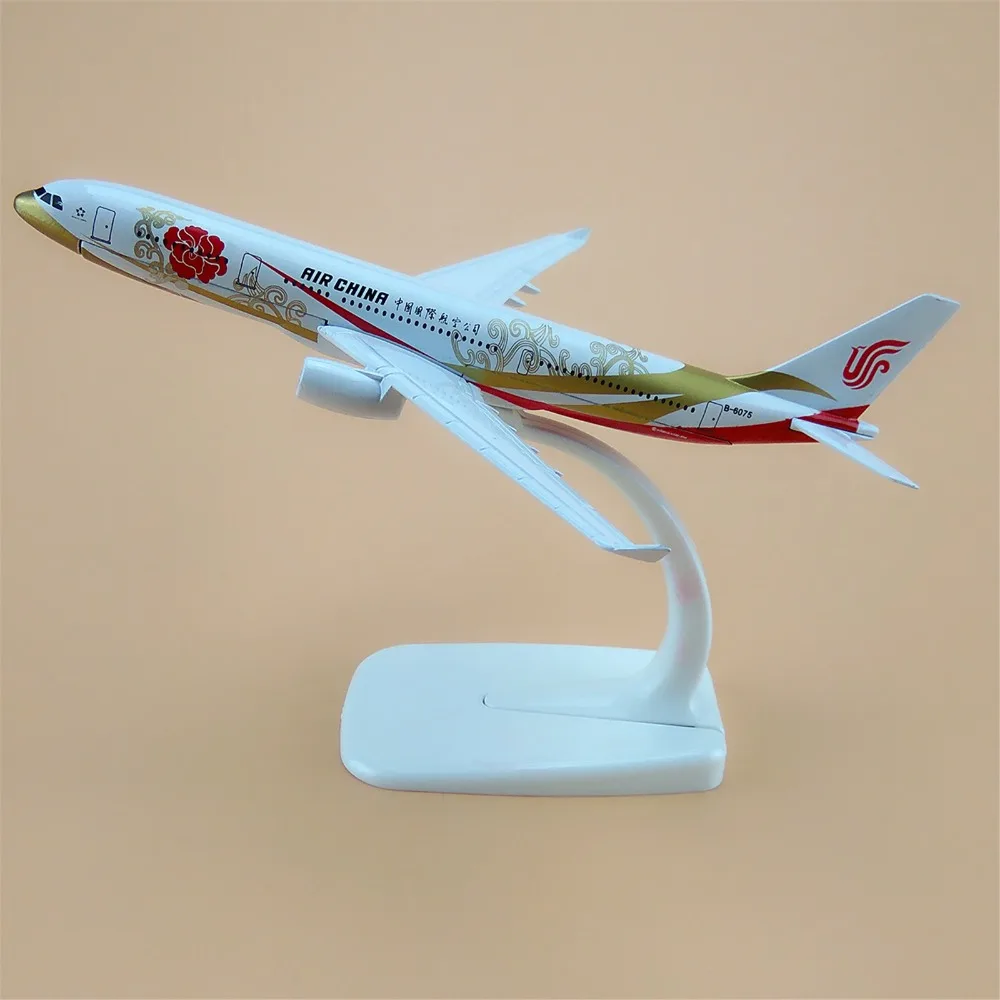 16cm Metal Air China Airlines Airbus 330 A330 B-6075 Red Peony Plane Model Aircraft Airplane Model w Stand Craft Gift
16cm Metal Air China Airlines Airbus 330 A330 B-6075 Red Peony Plane Model Aircraft Airplane Model w Stand Craft Gift