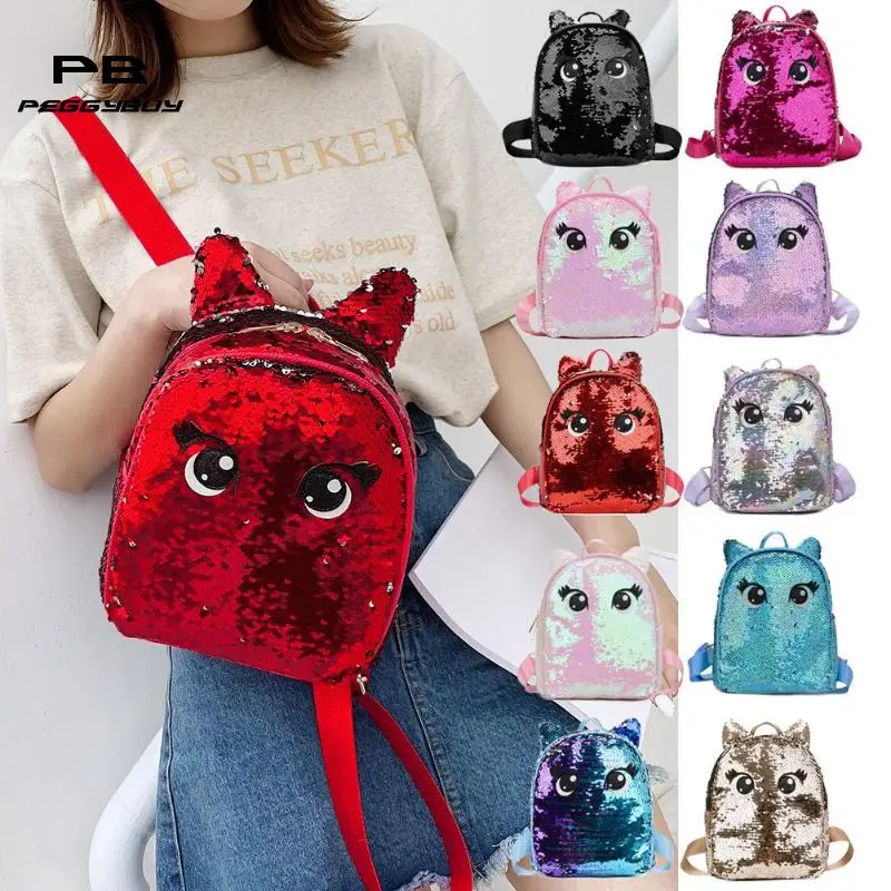 Cute Eyes Print Small Backpacks Preppy Women Sequins Shoulder School Bags travel backpack for teenage girls back pack mochilas
Cute Eyes Print Small Backpacks Preppy Women Sequins Shoulder School Bags travel backpack for teenage girls back pack mochilas