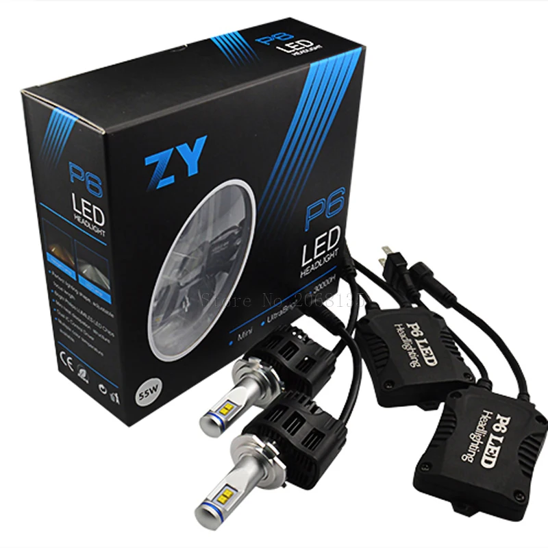 H7 3000K 4000K 5000K 6000K Canbus P6 LumiLEDs LMZ 10400lm Car LED Bulb Headlight Fog Light Conversion Kit
H7 3000K 4000K 5000K 6000K Canbus P6 LumiLEDs LMZ 10400lm Car LED Bulb Headlight Fog Light Conversion Kit