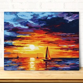 MaHuaf-X357 Sunset seaside Framed Pictures painting by numbers drawing on canvas DIY Digital Home Decor For Living Room 40x50cm
MaHuaf-X357 Sunset seaside Framed Pictures painting by numbers drawing on canvas DIY Digital Home Decor For Living Room 40x50cm