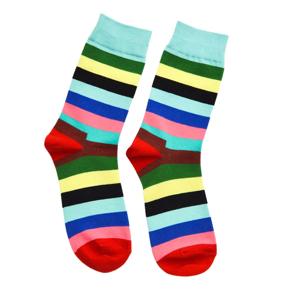 Men strip colorful long stocking Casual Cotton Medium Socks Design Multi-Color Socks personality wholesale mujer 30H
Men strip colorful long stocking Casual Cotton Medium Socks Design Multi-Color Socks personality wholesale mujer 30H