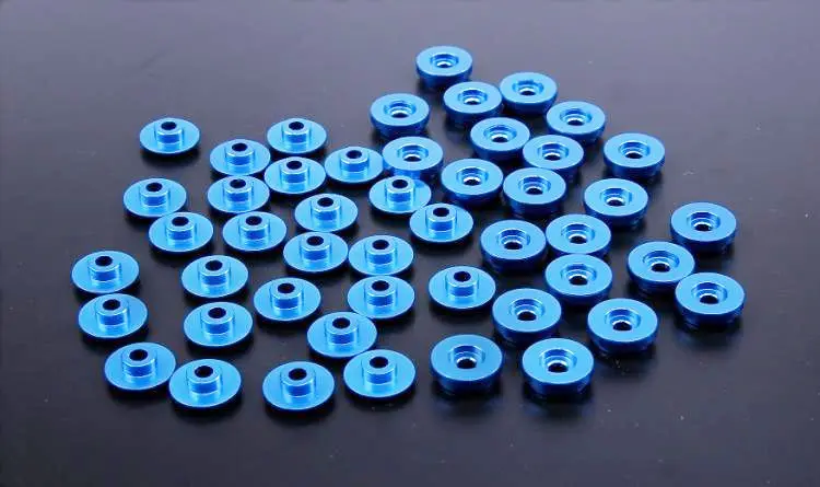 CNC Alloy Pad Set Shells Support Cover Body Washers for 1/5 Losi 5ive T Rovan LT DDT 5T RC Car Parts | Игрушки и хобби