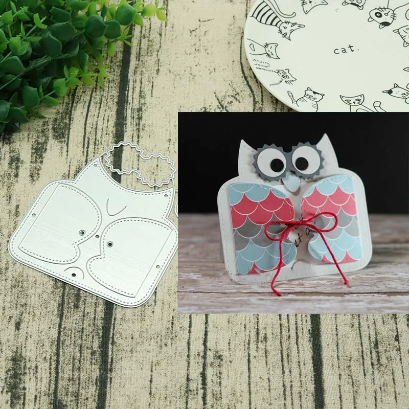 OWL panda Metal cutting dies stencils and stamps for DIY Scrapbooking Scrapbook Paper Album Craft Dies
OWL panda Metal cutting dies stencils and stamps for DIY Scrapbooking Scrapbook Paper Album Craft Dies