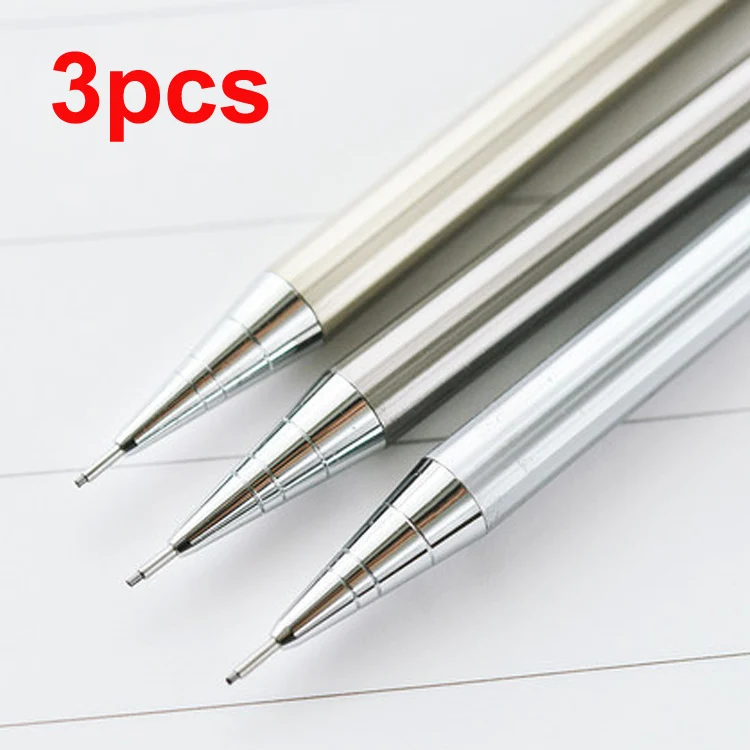 Luxury metail mechanical pencil Automatic pencil 0.7mm pen for writing office school supplies
Luxury metail mechanical pencil Automatic pencil 0.7mm pen for writing office school supplies