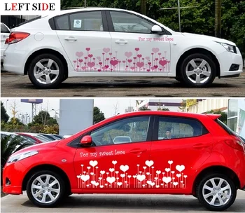 LEFT SIDE Car Stickers Pink White Flower Car-styling Body Graceful Waterproof Vinyl Fresh Customize the size for your vehicle
LEFT SIDE Car Stickers Pink White Flower Car-styling Body Graceful Waterproof Vinyl Fresh Customize the size for your vehicle