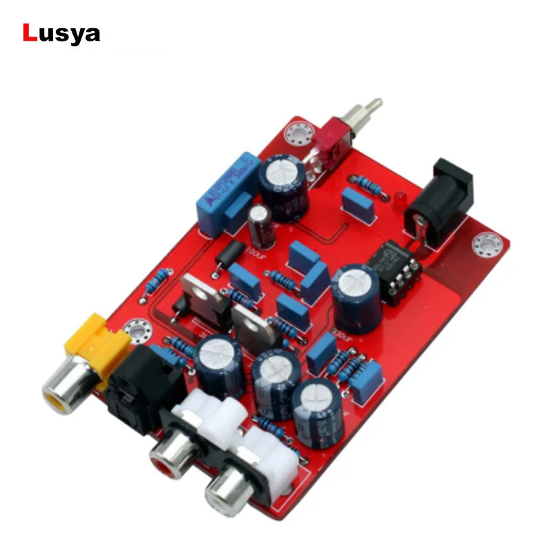HiFi TDA1543 + CS8412 DAC аудио декодер плата OP AMP декодирование декодирования модуль схемы