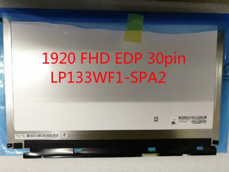 LCD Screen LP133WF1-SPA2 LED Screen Panel LCD Matrix Display 13.3 inch IPS 1920*1080 eDP 30 Pins ONLY LCD LP133WF1 SPA2
LCD Screen LP133WF1-SPA2 LED Screen Panel LCD Matrix Display 13.3 inch IPS 1920*1080 eDP 30 Pins ONLY LCD LP133WF1 SPA2