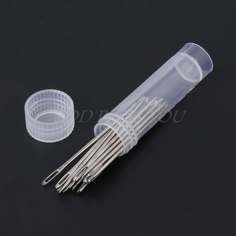 20PCS Large-eye Stainless Steel Yarn Knitting Cross Stitch Needles Sewing Tools
20PCS Large-eye Stainless Steel Yarn Knitting Cross Stitch Needles Sewing Tools