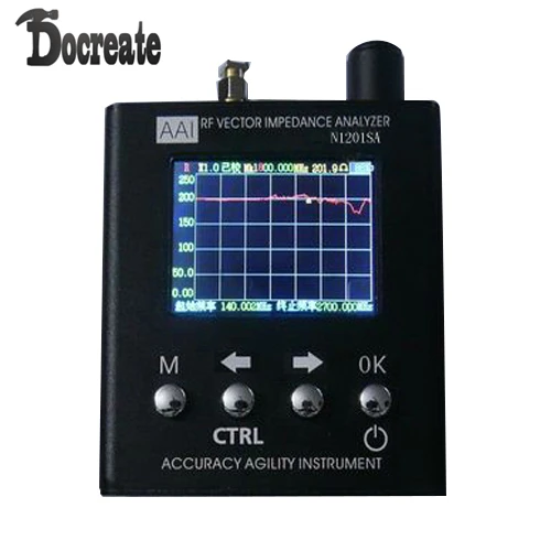 N1201SA UV RF Vector Impedance ANT SWR Antenna Analyzer Meter Tester 140MHz - 2.7GHz
N1201SA UV RF Vector Impedance ANT SWR Antenna Analyzer Meter Tester 140MHz - 2.7GHz