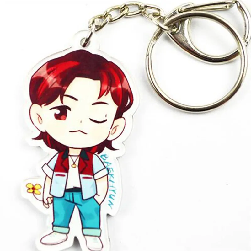 8 Styles Cute Cartoon EXO Acrylic Keychain Personality Kpop Jewelry Unisex Key Accessories Lovely Boys Shaped Pendant Keyring
8 Styles Cute Cartoon EXO Acrylic Keychain Personality Kpop Jewelry Unisex Key Accessories Lovely Boys Shaped Pendant Keyring