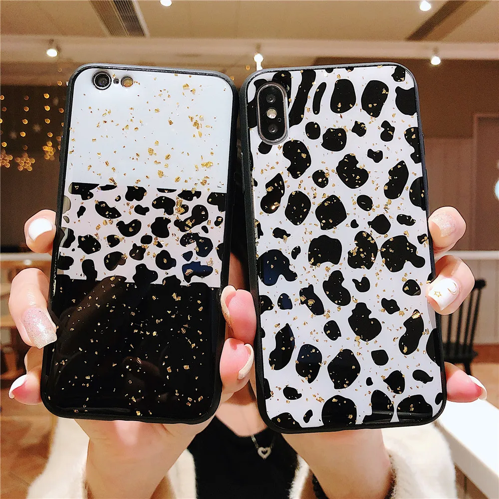Stylish glitter leopard print phone case For 7 7Plus 8 8Plus X XS MAX XR Back Cover For iPhone 6 6s 6Plus 6sPlus
Stylish glitter leopard print phone case For 7 7Plus 8 8Plus X XS MAX XR Back Cover For iPhone 6 6s 6Plus 6sPlus