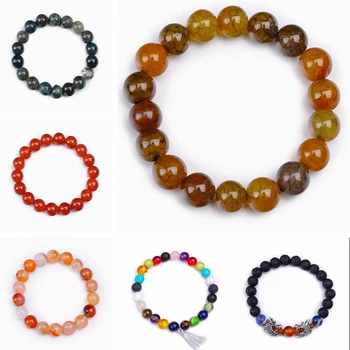 Original Couple bracelets Natural Mix Agate Healing Crystal Obsidian Bracelet Round Natural Bracelets for Women Men Jewelry 8mm
Original Couple bracelets Natural Mix Agate Healing Crystal Obsidian Bracelet Round Natural Bracelets for Women Men Jewelry 8mm