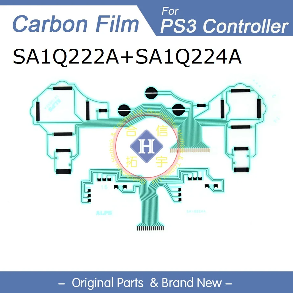 HOTHINK Replacement SA1Q222A + SA1Q224A Ribbon Circuit Board PCB Contact Pad flex cable for PS3 Controller Repair part
HOTHINK Replacement SA1Q222A + SA1Q224A Ribbon Circuit Board PCB Contact Pad flex cable for PS3 Controller Repair part