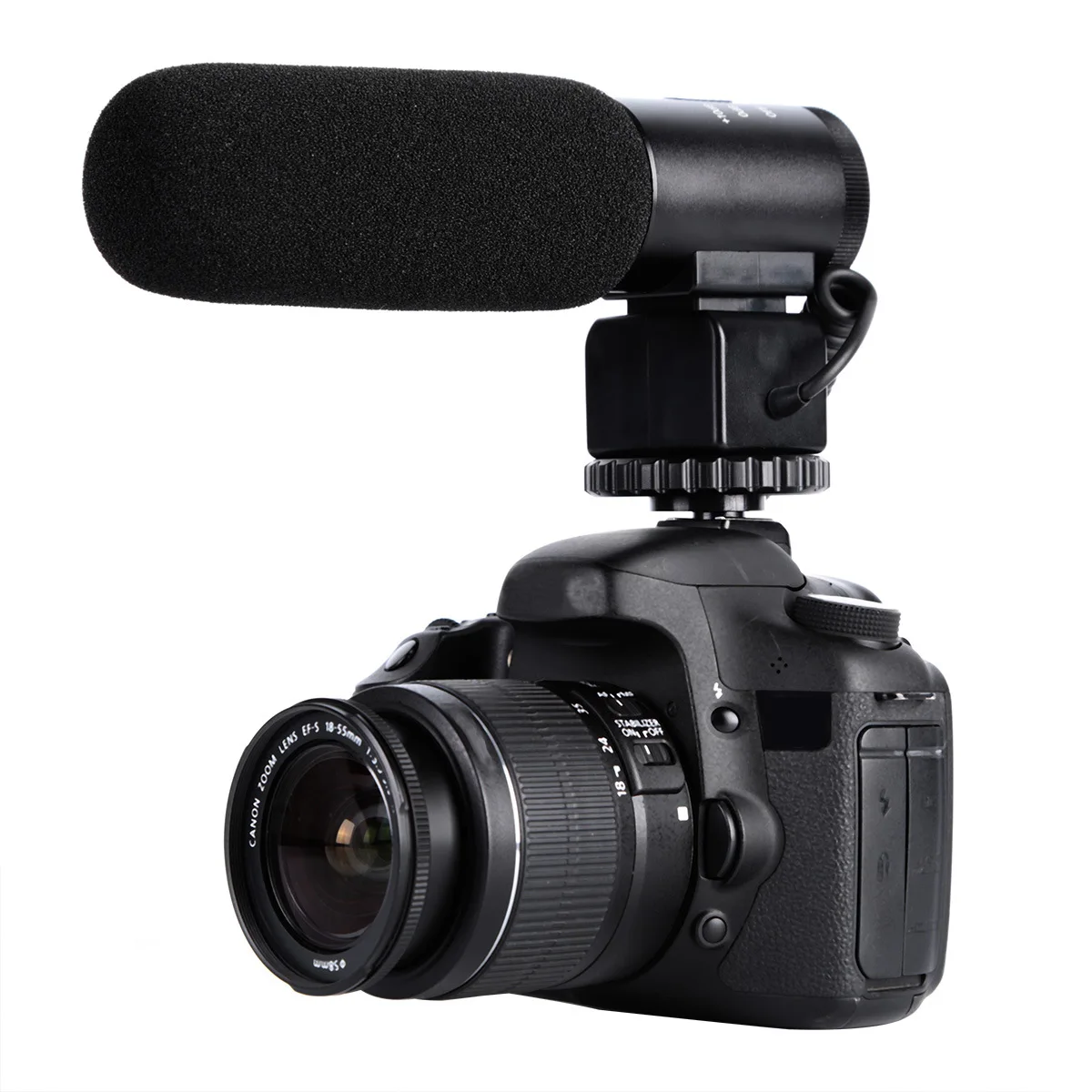 Capacitive video microphone for digital SLR camera interview microphone condenser microphone SLR camera microphone for shoting
Capacitive video microphone for digital SLR camera interview microphone condenser microphone SLR camera microphone for shoting