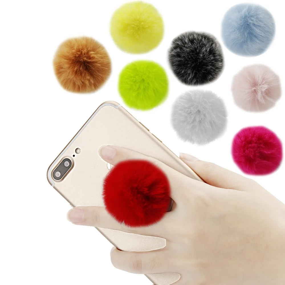 Universal Fur Ball Cute Mobile phone socket Stand bracket Expanding Stand and grip phone Holder for iphone xs max for oneplus6T
Universal Fur Ball Cute Mobile phone socket Stand bracket Expanding Stand and grip phone Holder for iphone xs max for oneplus6T