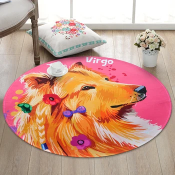 Lovely Animal Cartoon Round Carpets Kids Living room Big Area Crawl Rugs Child Bedroom Decor Carpet For Bathroom Non-slip Mats
Lovely Animal Cartoon Round Carpets Kids Living room Big Area Crawl Rugs Child Bedroom Decor Carpet For Bathroom Non-slip Mats