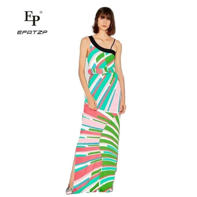 EFATZP New 2022 Summer Fashion Long Dress women's Sexy Stretch Knitted Slim Slant Shoulde lady Dresses
EFATZP New 2022 Summer Fashion Long Dress women's Sexy Stretch Knitted Slim Slant Shoulde lady Dresses