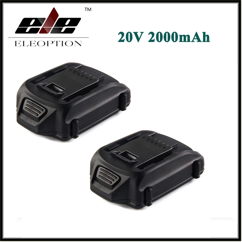 2x Eleoption 20V 2000mAh 2.0Ah Li-ion Replacement Battery For WORX WA3520 WG545 WG155 WG255 WG251 WG151 WG151.5 WG155 WG155.5
2x Eleoption 20V 2000mAh 2.0Ah Li-ion Replacement Battery For WORX WA3520 WG545 WG155 WG255 WG251 WG151 WG151.5 WG155 WG155.5