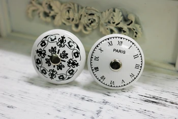 40pcs One Piece 38mm French Paris clock Design cabinet knob door handles furniture Dresser drawer handle
40pcs One Piece 38mm French Paris clock Design cabinet knob door handles furniture Dresser drawer handle
