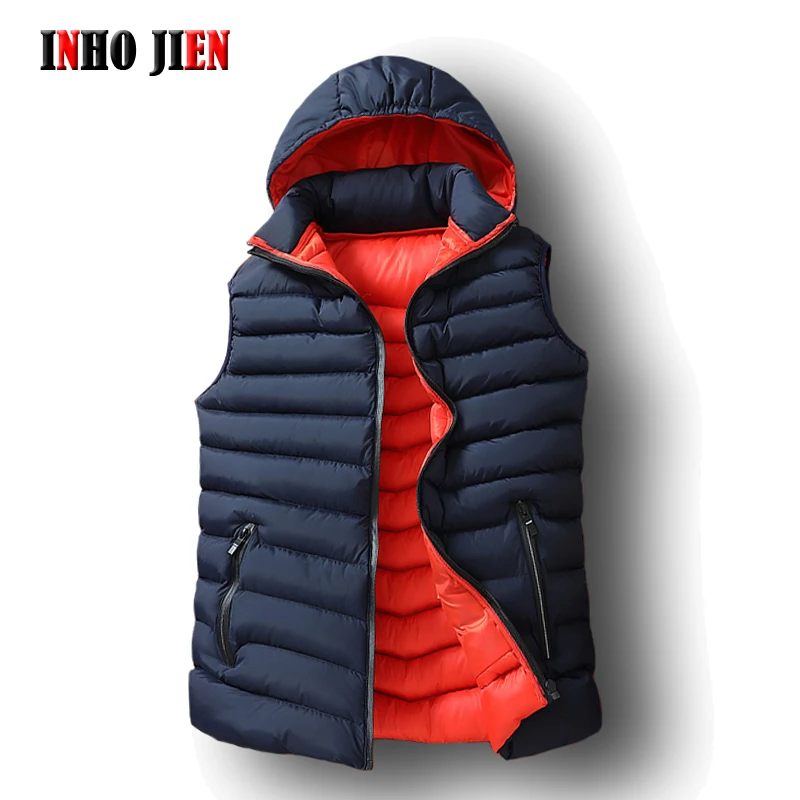 Winter Mens Vests Fashion Casual Cotton-Padded Men Vest Jackets Autumn Hooded Coats Male Overcoats Brand Clothes Plus Size M-8xl
Winter Mens Vests Fashion Casual Cotton-Padded Men Vest Jackets Autumn Hooded Coats Male Overcoats Brand Clothes Plus Size M-8xl