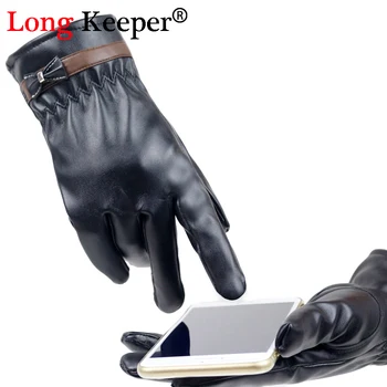 Long Keeper Women Gloves Winter Full Finger With Butterfly luvas Touch Screen PU Leather Ladies Touchscreen Texting Gloves G273
Long Keeper Women Gloves Winter Full Finger With Butterfly luvas Touch Screen PU Leather Ladies Touchscreen Texting Gloves G273