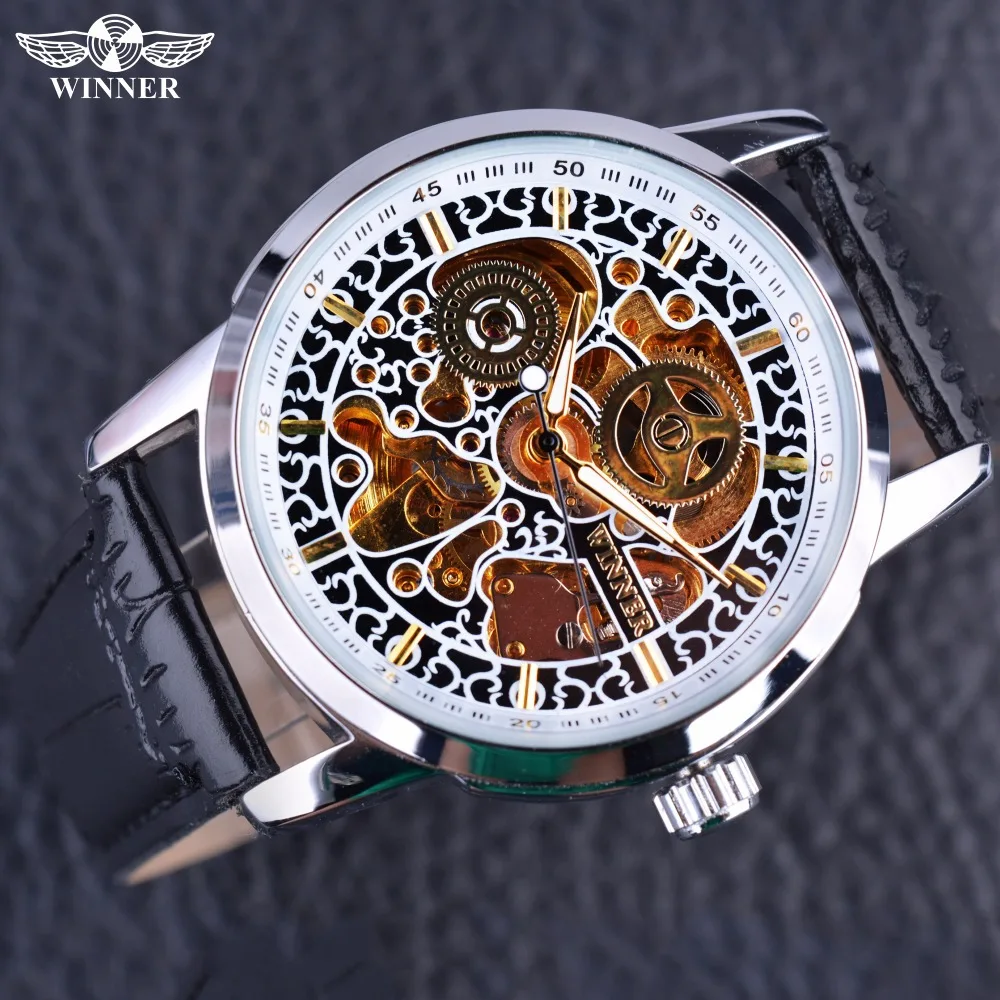 2019 Fashion Winner Brand Luxury Casual Stainless Steel Men Mechanical Watch Skeleton Hand Wind For Dress Wristwatch Hollow Out
2019 Fashion Winner Brand Luxury Casual Stainless Steel Men Mechanical Watch Skeleton Hand Wind For Dress Wristwatch Hollow Out