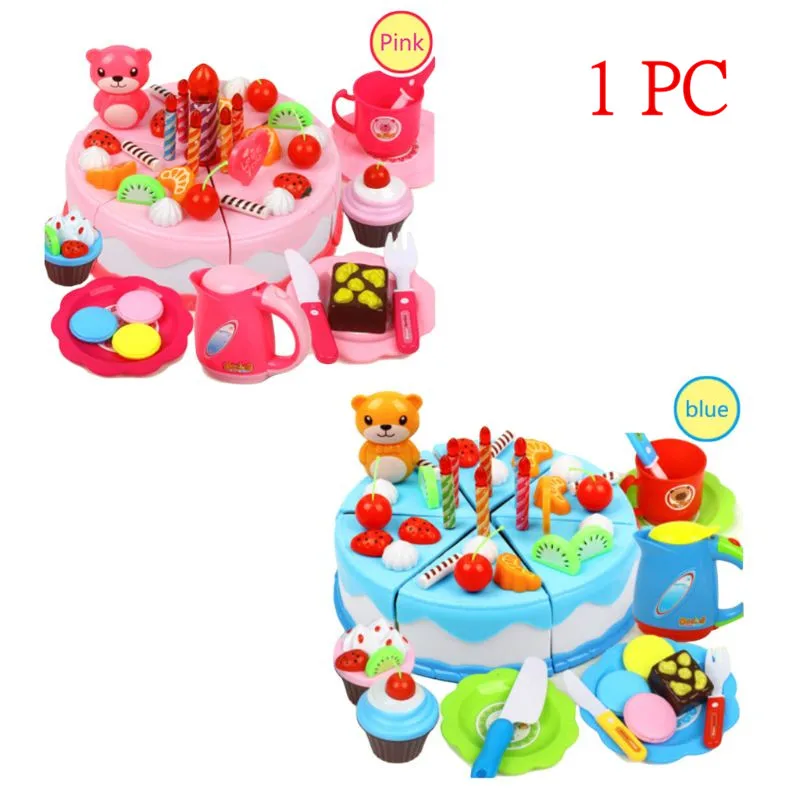55pcs/set Happy Birthday Cake Toy Fruit Food Cutting Kitchen Food Pretend Role Play Kids Educational Gift
55pcs/set Happy Birthday Cake Toy Fruit Food Cutting Kitchen Food Pretend Role Play Kids Educational Gift