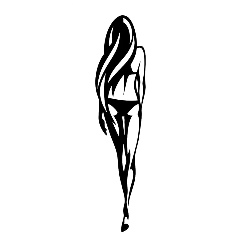 3.2cm*13.6cm Sexy Girl Fashion Decor Car Styling Vinyl Car Sticker Black/Silver S3-6147
3.2cm*13.6cm Sexy Girl Fashion Decor Car Styling Vinyl Car Sticker Black/Silver S3-6147