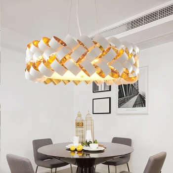 Nordic LED Chandelier Living Room LED Pendant Lamps Lights Metal Bedroom Decoration Lighting Interior Kitchen Fixtures Luminaria
Nordic LED Chandelier Living Room LED Pendant Lamps Lights Metal Bedroom Decoration Lighting Interior Kitchen Fixtures Luminaria