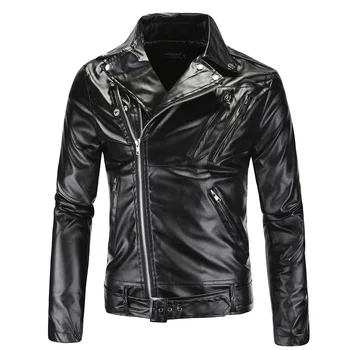 Men Fashion Leather Jacket Zipper Design Mens Oily skin Leather Jacket Genuine Leather Jacket Men Jaqueta Couro
Men Fashion Leather Jacket Zipper Design Mens Oily skin Leather Jacket Genuine Leather Jacket Men Jaqueta Couro