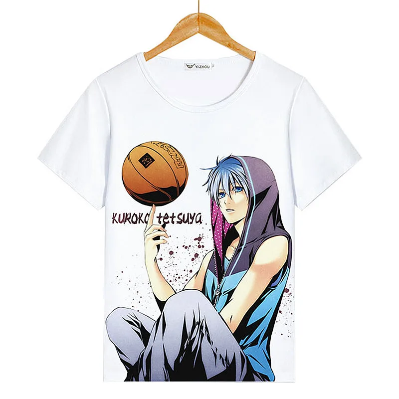 Футболка Kuroko's с коротким рукавом для баскетбола, Спортивная футболка, топы в стиле Харадзюку, женская уличная одежда, хлопковые футболки в Корейском стиле для пар
Футболка Kuroko's с коротким рукавом для баскетбола, Спортивная футболка, топы в стиле Харадзюку, женская уличная одежда, хлопковые футболки в Корейском стиле для пар