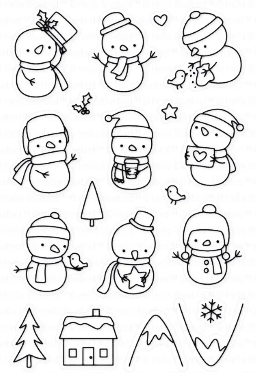 Winter snowman Transparent Clear Silicone Stamp Seal DIY Scrapbooking photo Album Decorative A0748
Winter snowman Transparent Clear Silicone Stamp Seal DIY Scrapbooking photo Album Decorative A0748