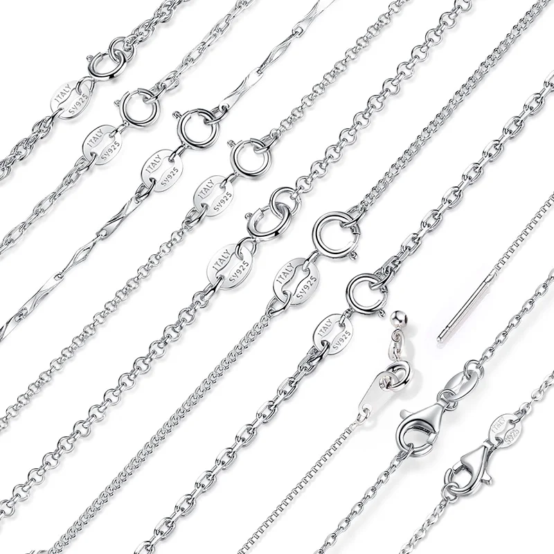 Geoki 925 Sterling Silver Clavicle Necklace for Wedding Women s925 Classic Water Ripple Chains Necklaces Female Birthday Gift
Geoki 925 Sterling Silver Clavicle Necklace for Wedding Women s925 Classic Water Ripple Chains Necklaces Female Birthday Gift