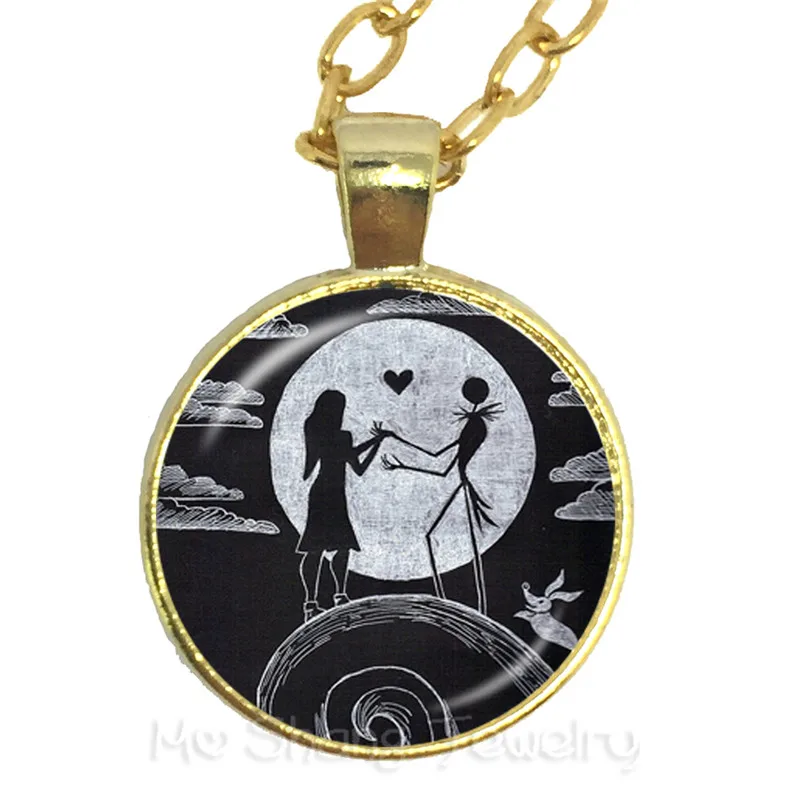 Nightmare Before Christmas Necklace Christmas Gift For Women Children Jack Skellington Picture Glass Cabochon Pendant
Nightmare Before Christmas Necklace Christmas Gift For Women Children Jack Skellington Picture Glass Cabochon Pendant