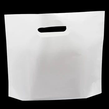 50Pcs/lot White Plastic Package Bag with Handle Grocery Store Retails Carrier Pacaging Bag Clothes Gifts Candy Packing Pouch
50Pcs/lot White Plastic Package Bag with Handle Grocery Store Retails Carrier Pacaging Bag Clothes Gifts Candy Packing Pouch