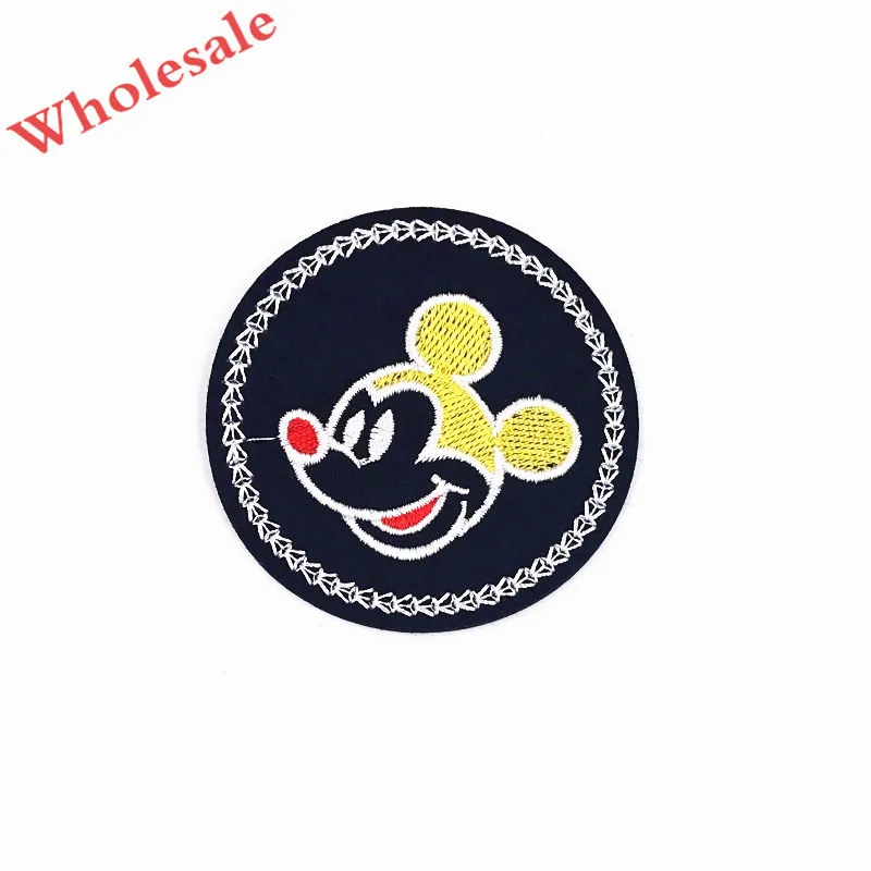Wholesale 10PCS Circle Mickey Minnie Embroidered Patch Iron on Sewing on Applique Patch Clothes Shoes Bags DIY Lovely Patches
Wholesale 10PCS Circle Mickey Minnie Embroidered Patch Iron on Sewing on Applique Patch Clothes Shoes Bags DIY Lovely Patches