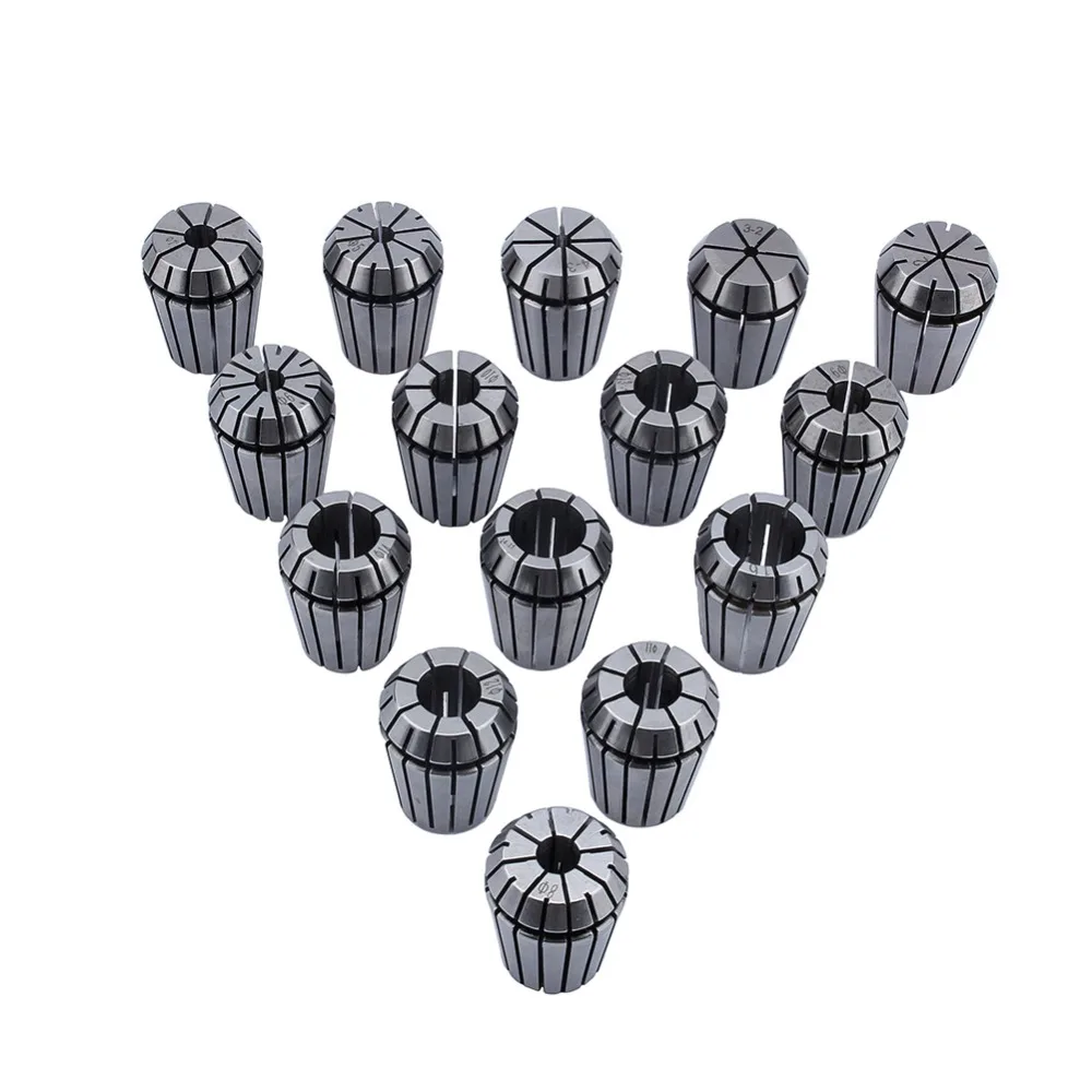 15Pcs ER25 Accuracy Spring Collet Chuck 2mm-16mm Collet Chuck For CNC Milling Cutter Lathe Tool Spindle Motor Machine
15Pcs ER25 Accuracy Spring Collet Chuck 2mm-16mm Collet Chuck For CNC Milling Cutter Lathe Tool Spindle Motor Machine