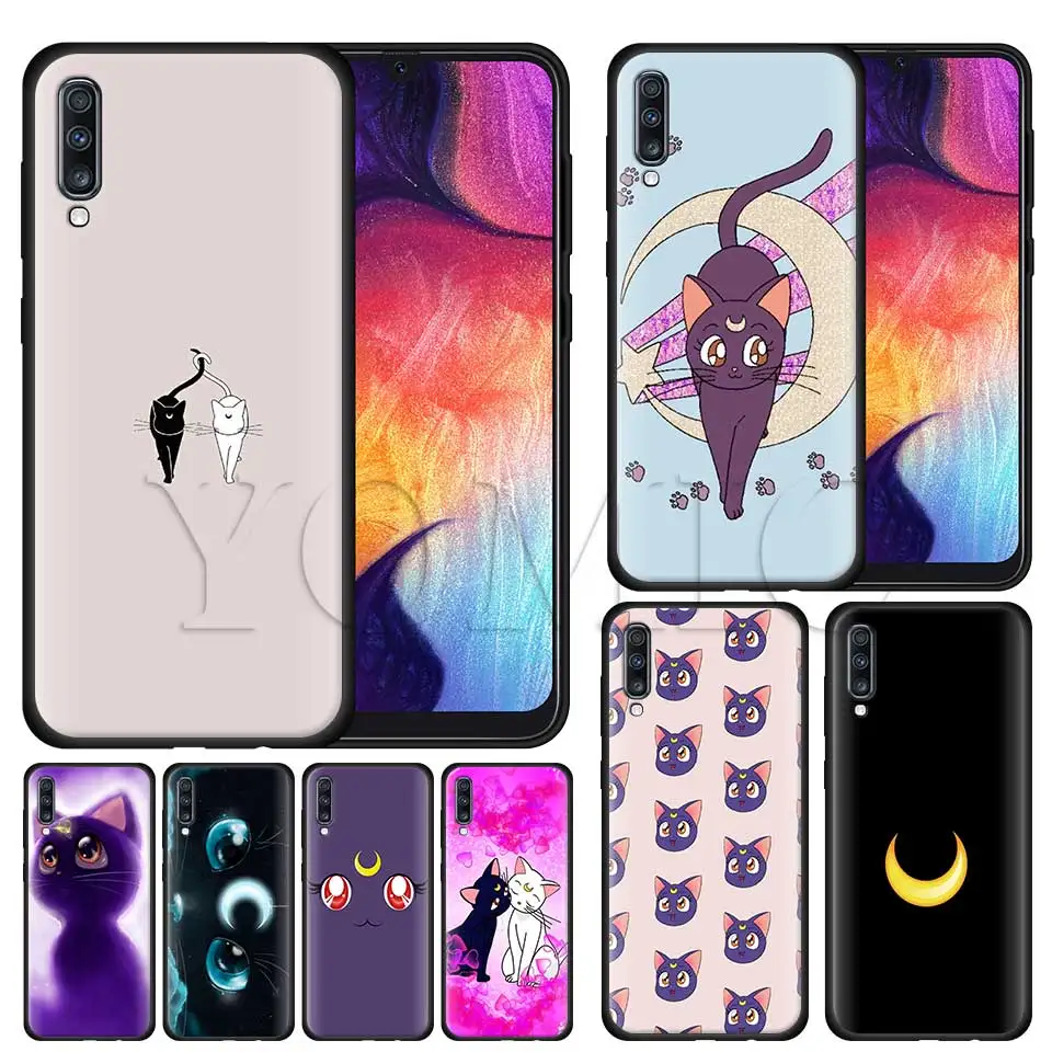 anime sailor moon lune cat Silicone Soft Case for Samsung Galaxy A50 A40 A70 A30 A20 A80 A6 A7 A8 Plus A9 2018 Black Case Coque
anime sailor moon lune cat Silicone Soft Case for Samsung Galaxy A50 A40 A70 A30 A20 A80 A6 A7 A8 Plus A9 2018 Black Case Coque