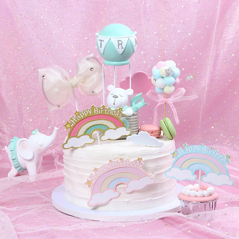 Happy Birthday Rainbow Stars Cake Topper Decor for Boy`s Birthday Party Car Cupcake Decoration Birthday Party Favor
Happy Birthday Rainbow Stars Cake Topper Decor for Boy`s Birthday Party Car Cupcake Decoration Birthday Party Favor