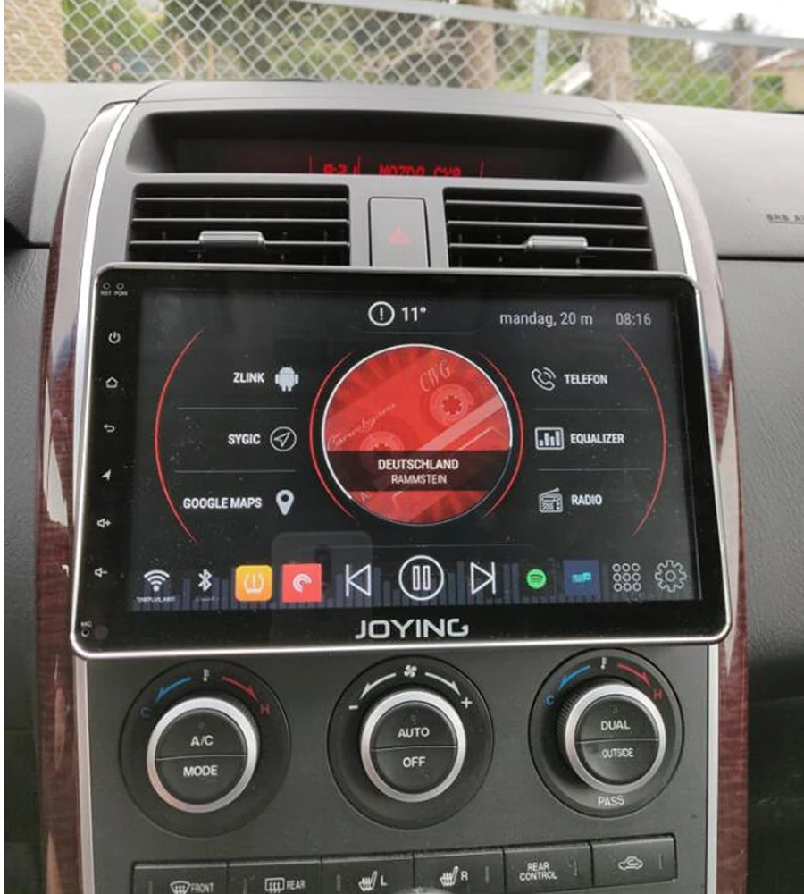 Sale JOYING 32GB ROM7" 1din GPS Car Radio ANDROID 8.1 HD Tape recorder Car Multimedia GPS Navi Player support steering wheel/DSP WIFi 14